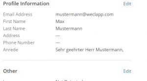 Mustermann mailchimp