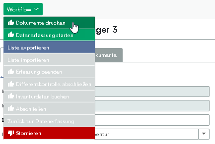 Workflow Dokumente drucken (2)