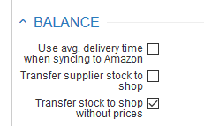 Amazon balance