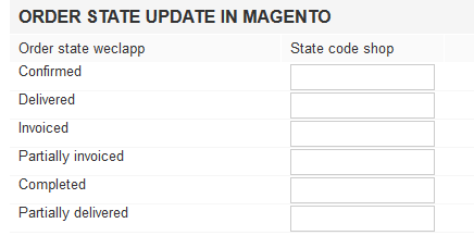 Order state update in Magento