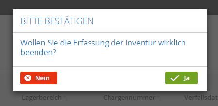 Erfassung beenden