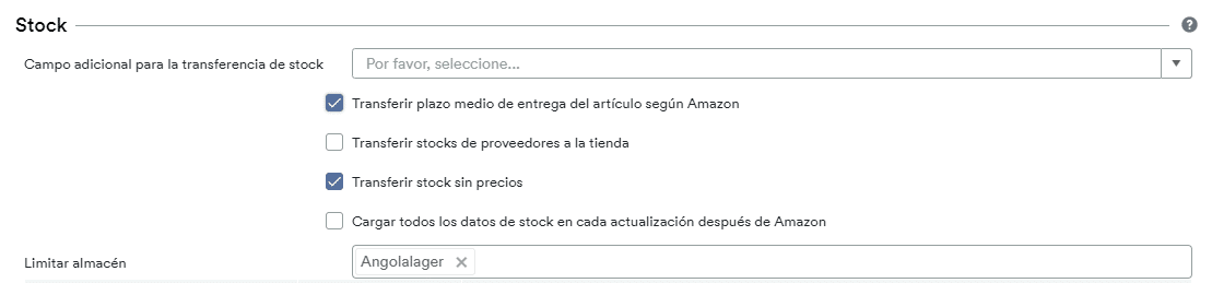 Stock Amazon