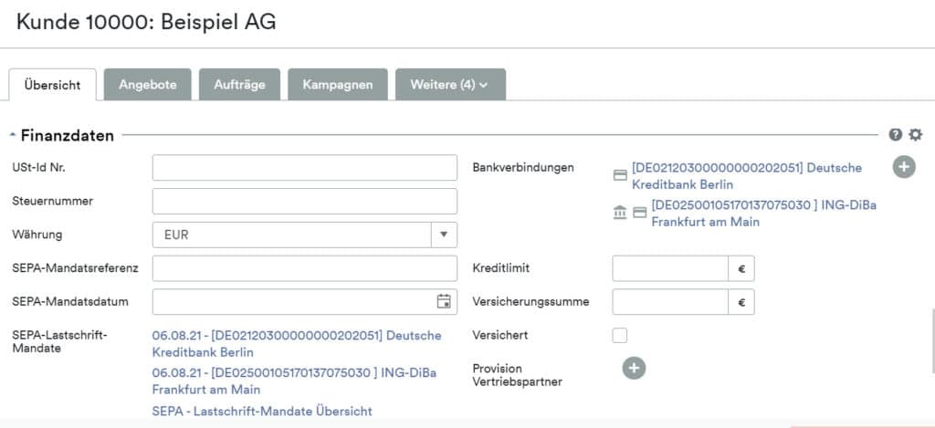 SEPA CRM